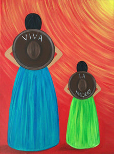 Art piece- Viva La Mujer