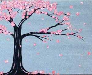 Paint Night- Cherry Blossoms