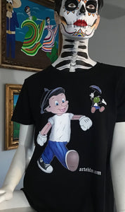 T-Shirt- Pinocchio Ladies fitted tee
