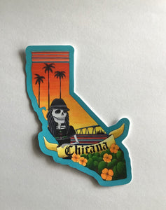 Window Cling- Chicana Static Cling